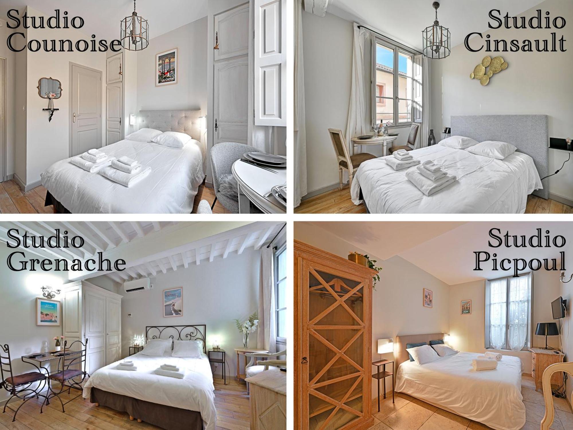 Au Coeur Des Papes, Dans Batisse De Charme Studios & Appartements En Coeur De Ville Avignon Exterior photo